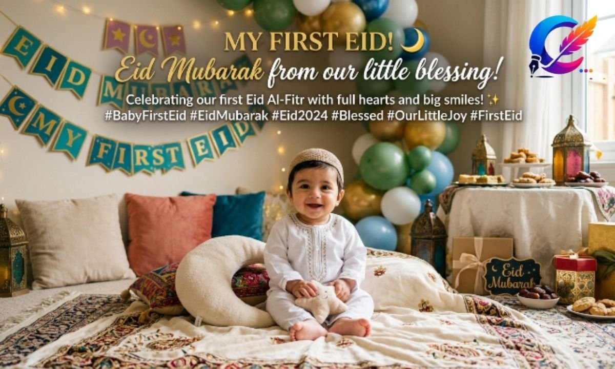 Baby First Eid Captions for Instagram