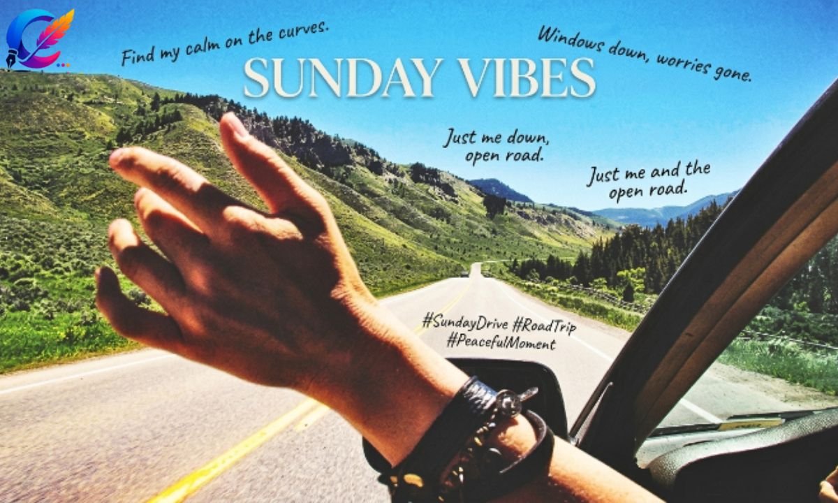 Calm Instagram Captions for Driving a Car for Sunday Vibes