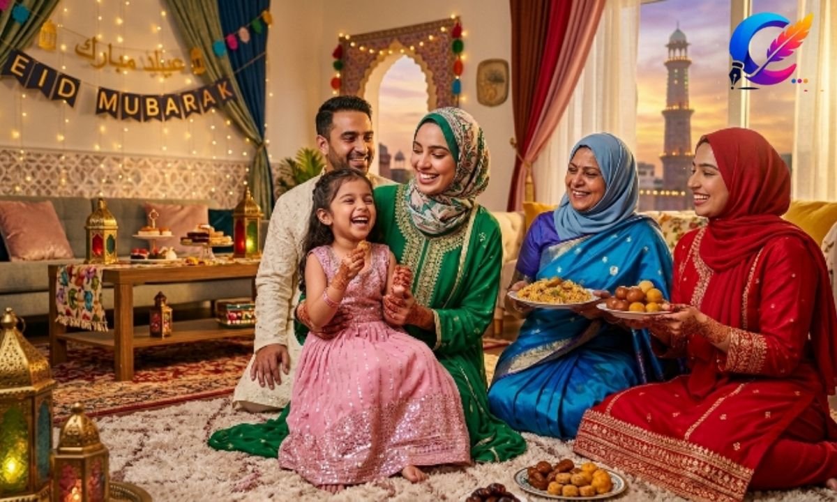 Caption for Eid Pictures