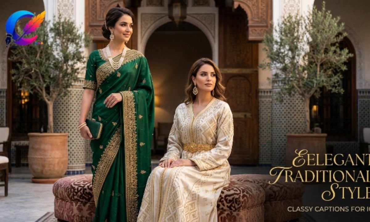 Classy Traditional Dress Captions for Instagram