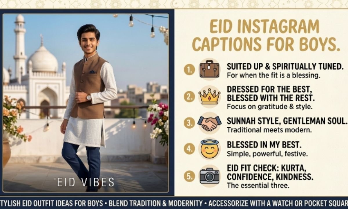 Eid Captions for Instagram for Boy