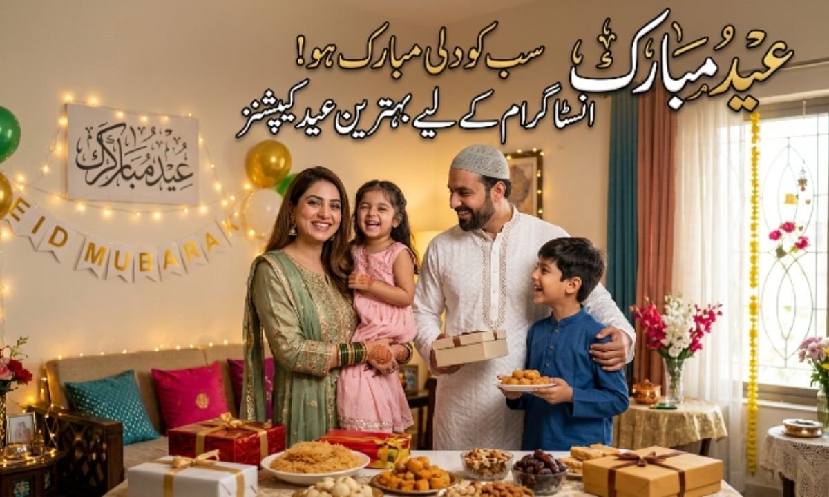Eid Captions for Instagram in Urdu