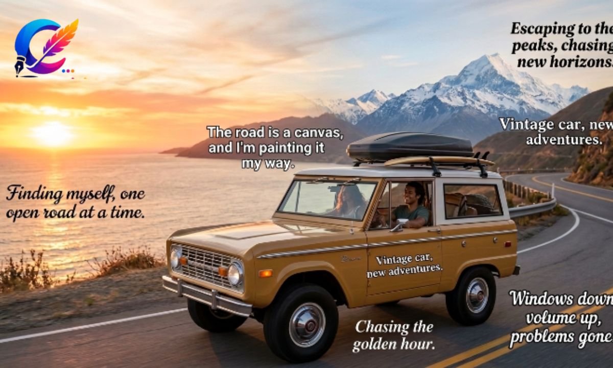 Instagram Captions for Driving a Car in English