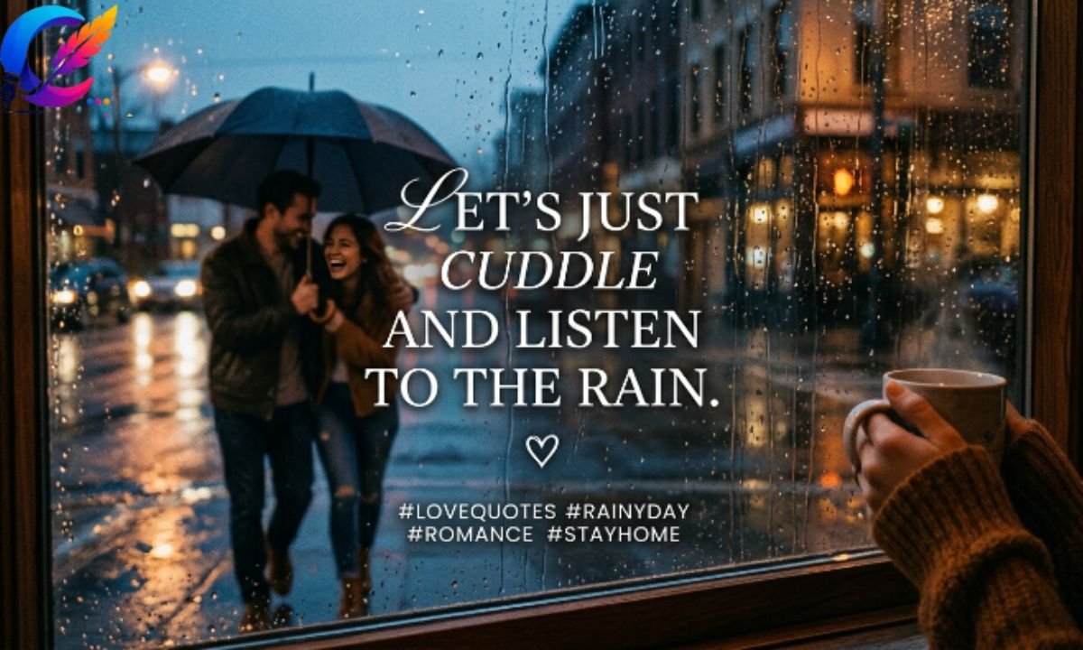 Love Quotes with Rain
