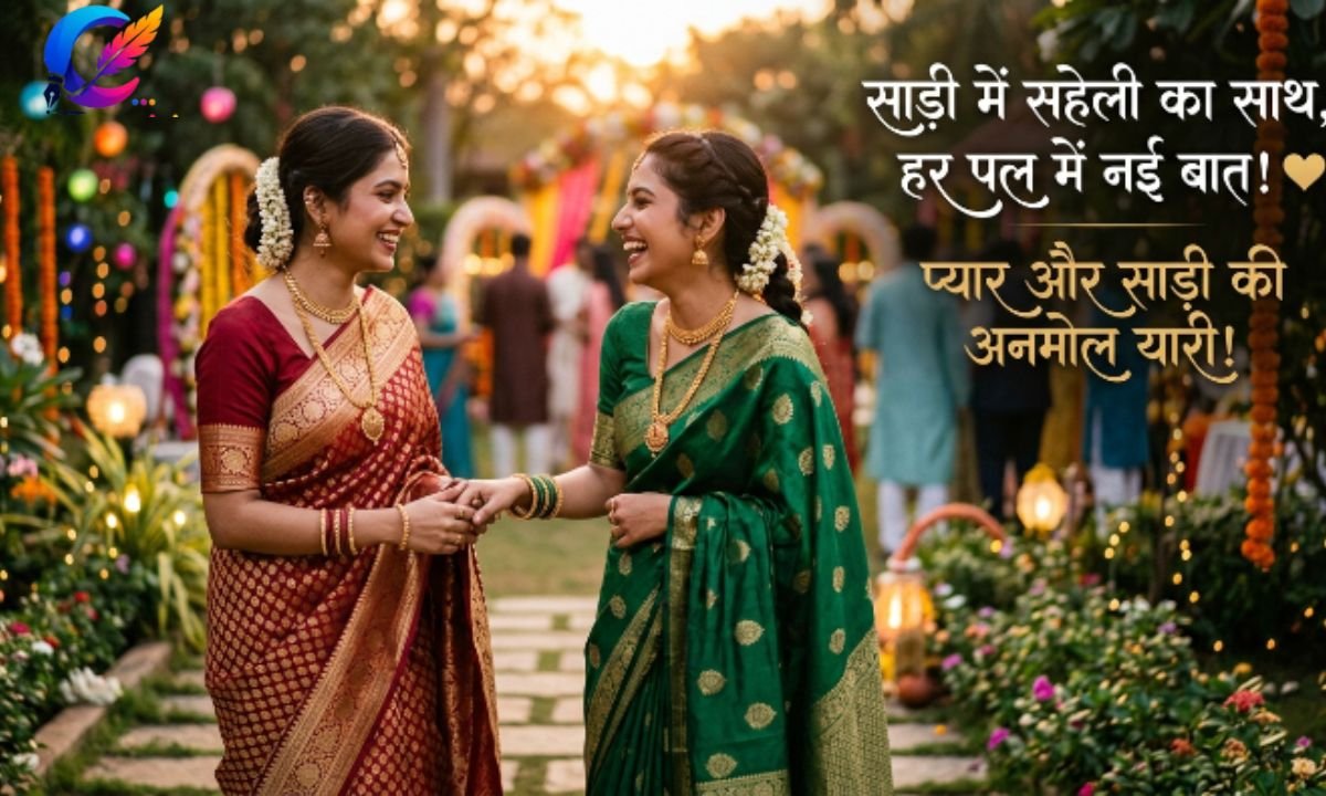 Love Saree Caption for Instagram in Hindi