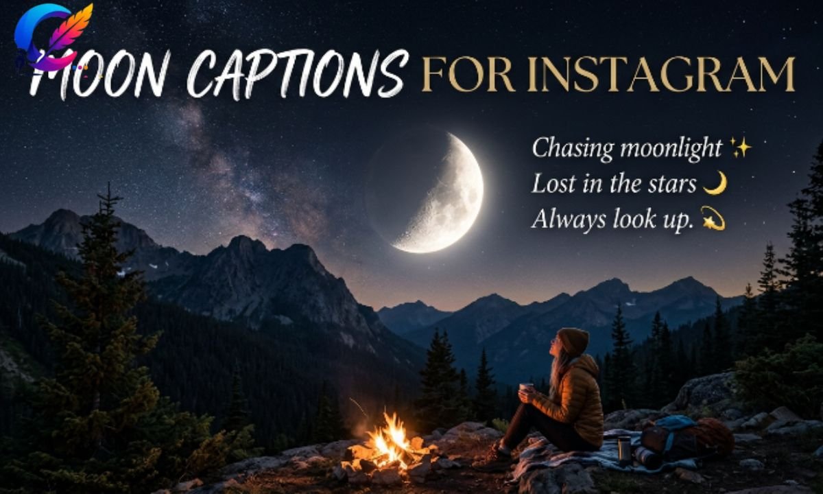Moon Captions for Instagram 