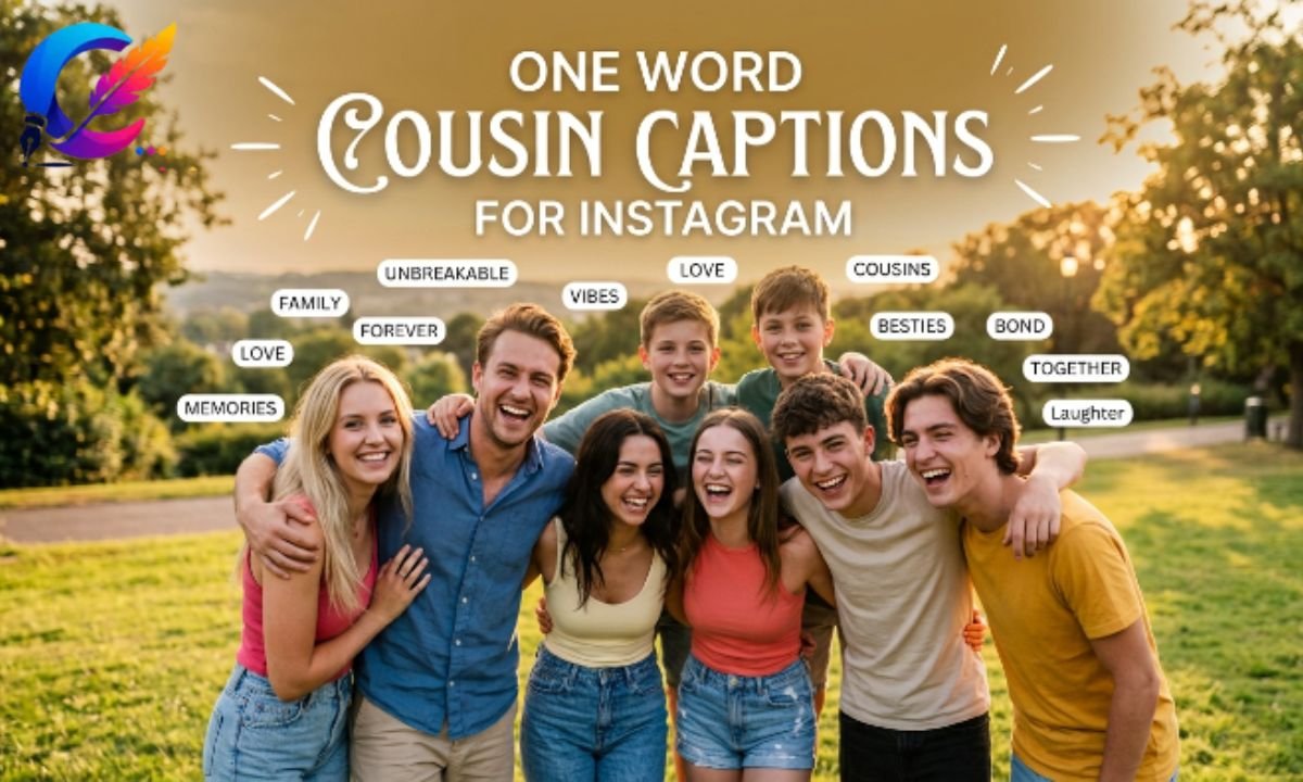 One Word Cousin Captions for Instagram