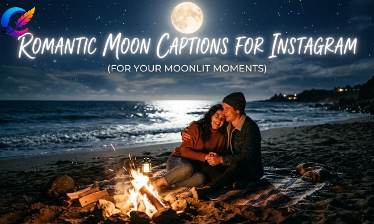 Romantic Moon Captions for Instagram
