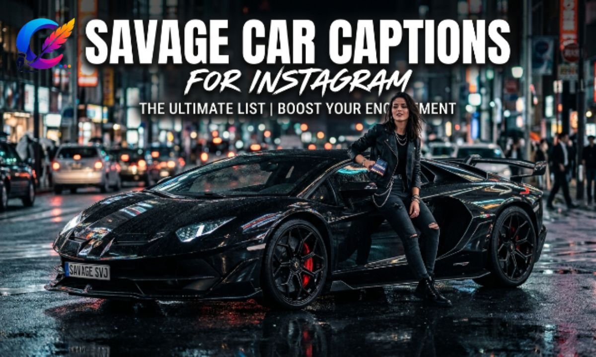 Savage Car Captions for Instagram