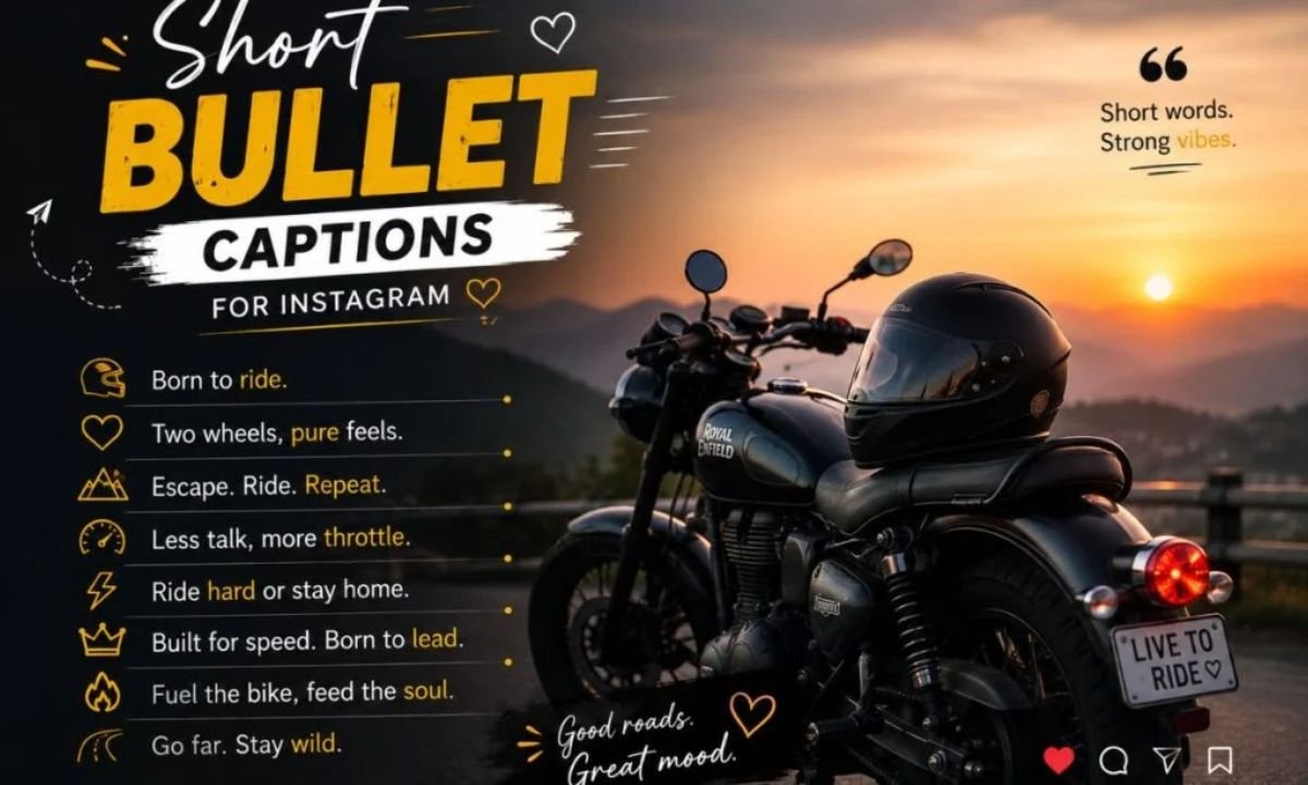 Short Bullet Captions for Instagram