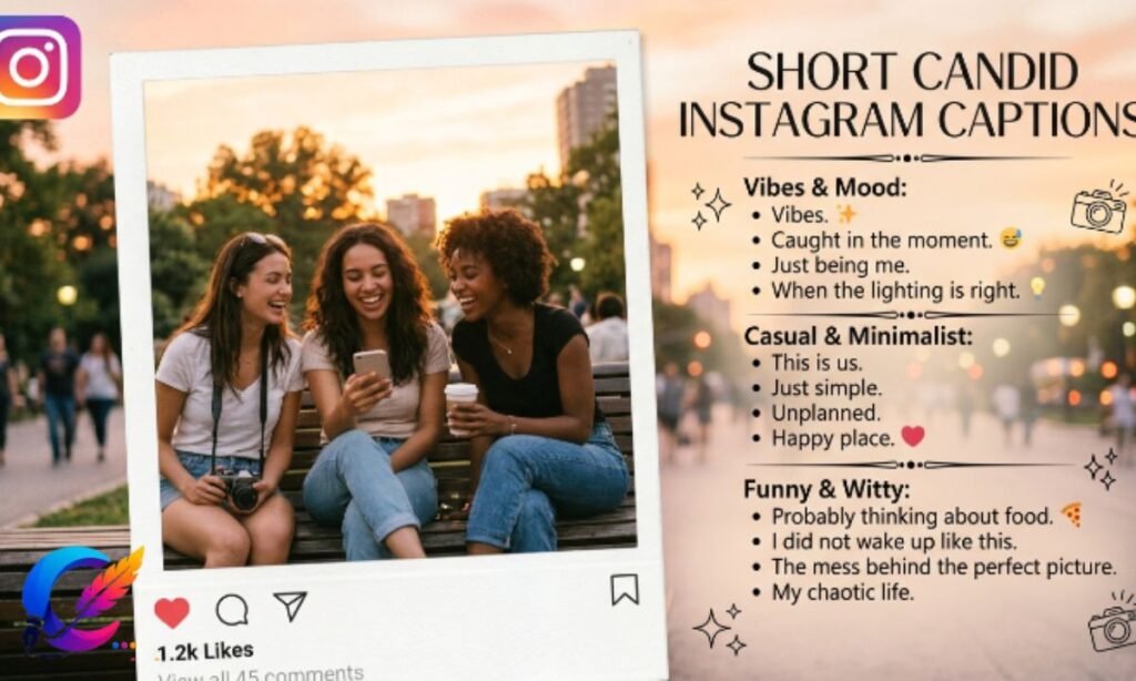 Short Candid Photo Captions for Instagram
