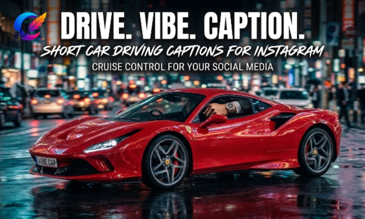 Short Car Driving Captions for Instagram