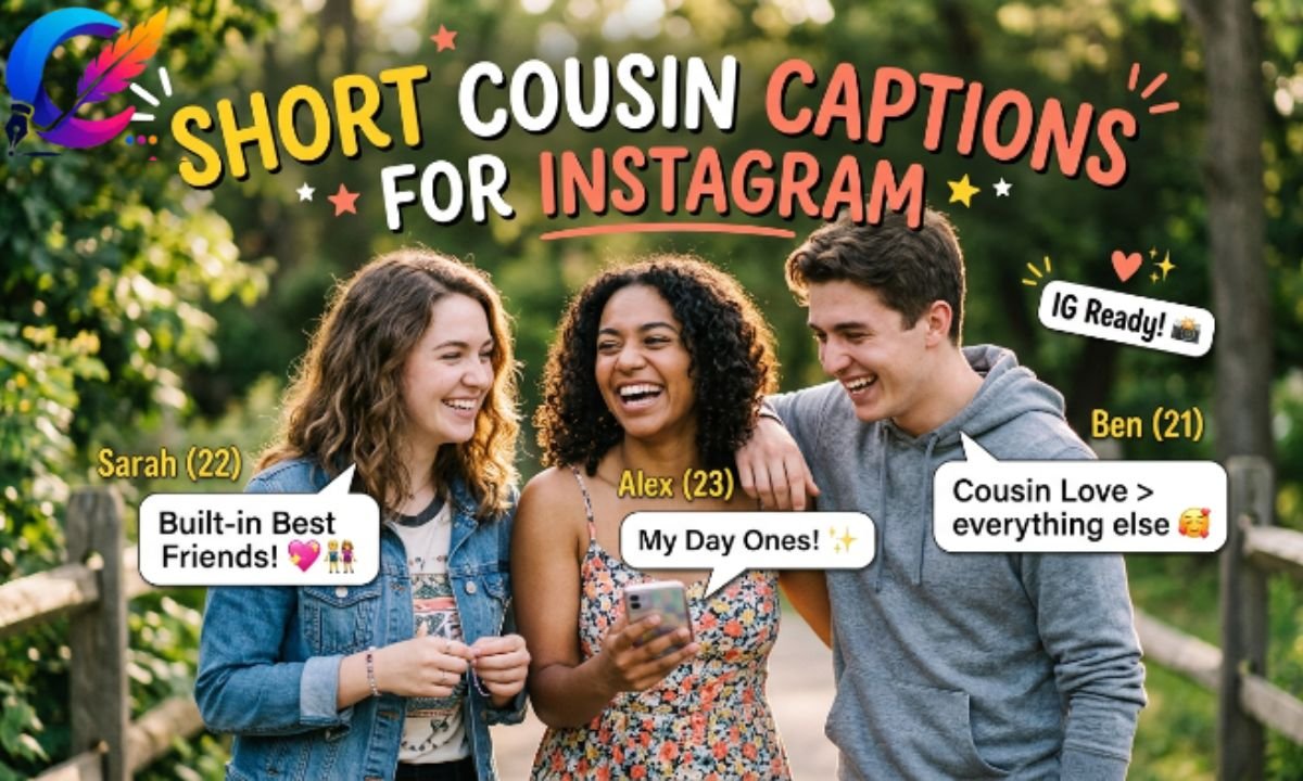 Short Cousin Captions for Instagram