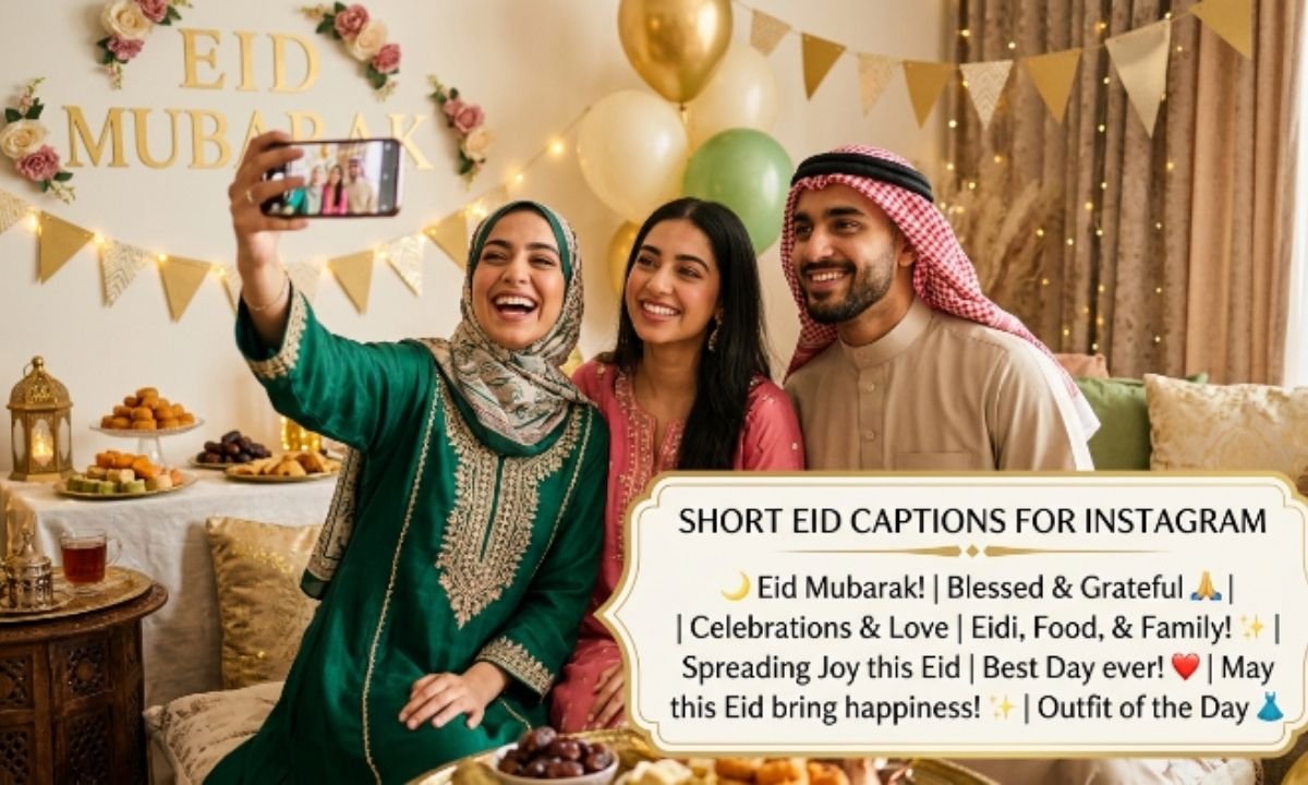 Short Eid Captions for Instagram