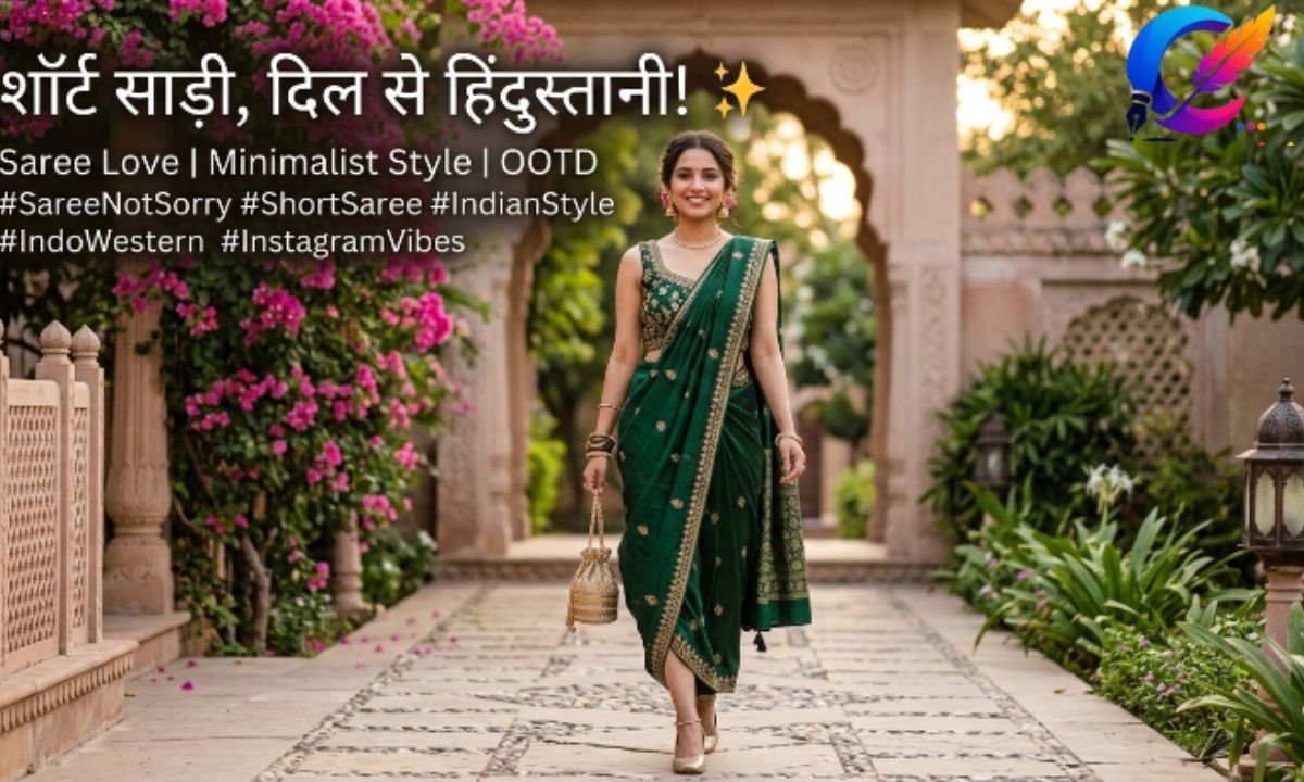 Short Saree Caption for Instagram in Hindi