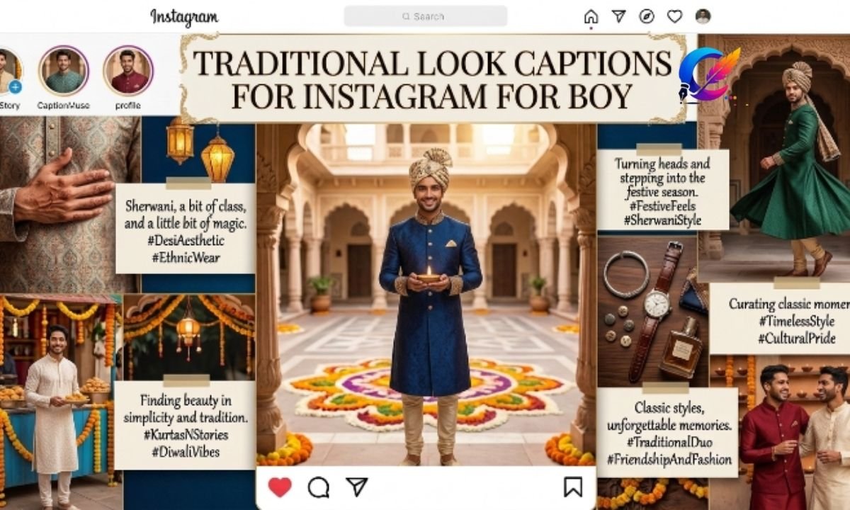 Traditional Captions for Instagram for Boy