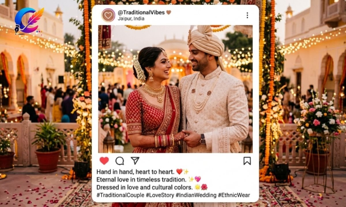 Traditional Outfit Couple Captions for Instagram