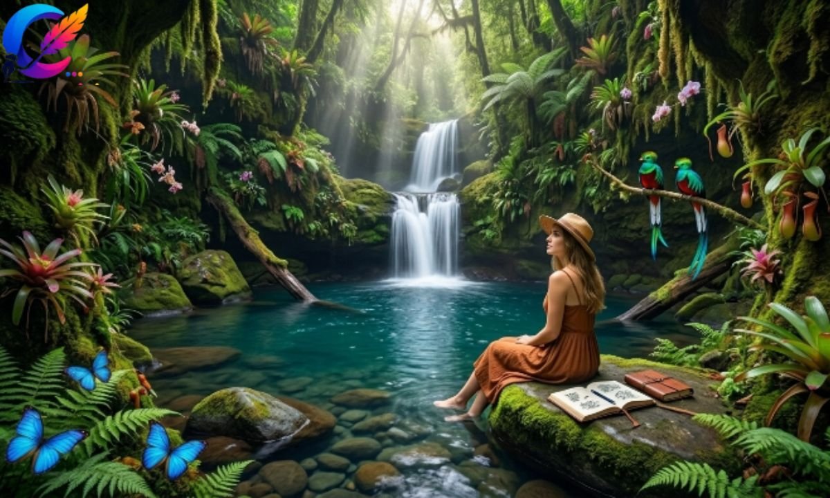 Waterfall captions for Instagram for girl