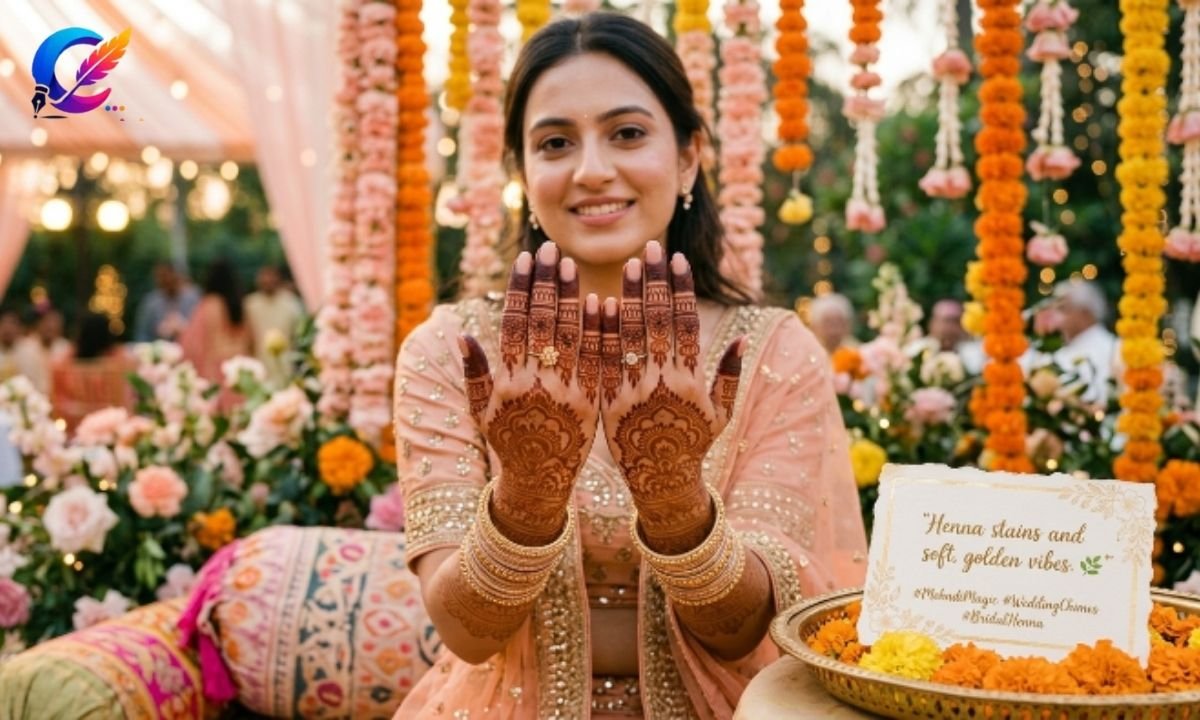 Wonderful Mehndi Captions For Instagram With Soft Vibes