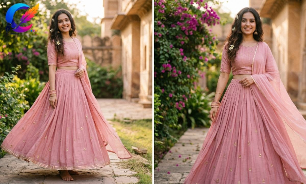 👗 Simple Lehenga for Instagram 🌸
