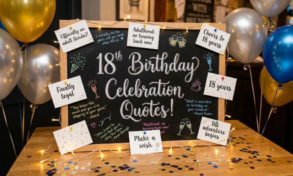 18th Birthday Celebration Quotes