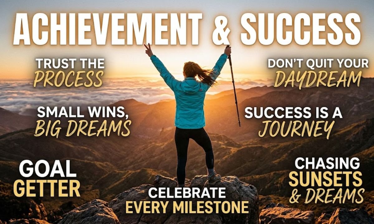 Achievement & Success Captions