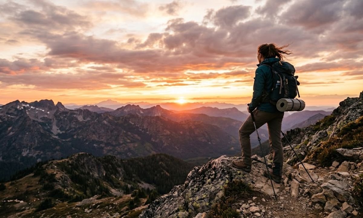 Adventure Sunset Captions make a image