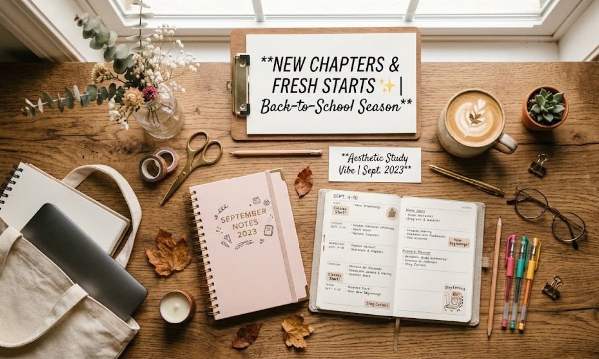 Aesthetic Back-to-School Captions