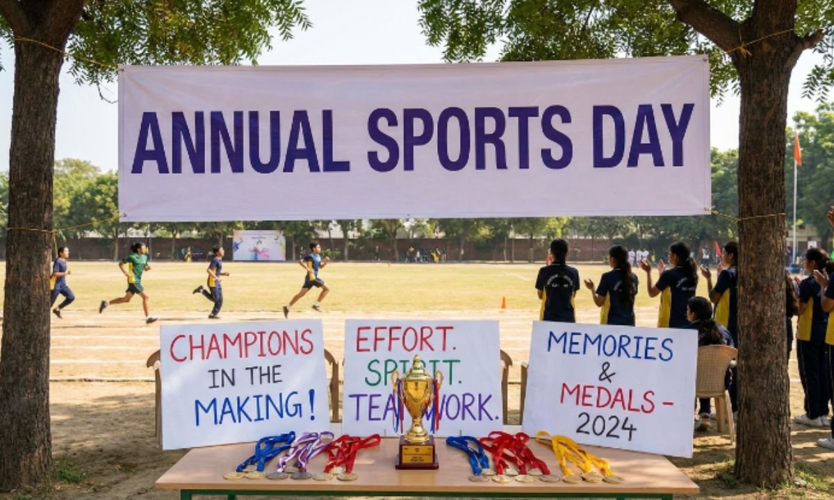 Annual Sports Day Captions 
