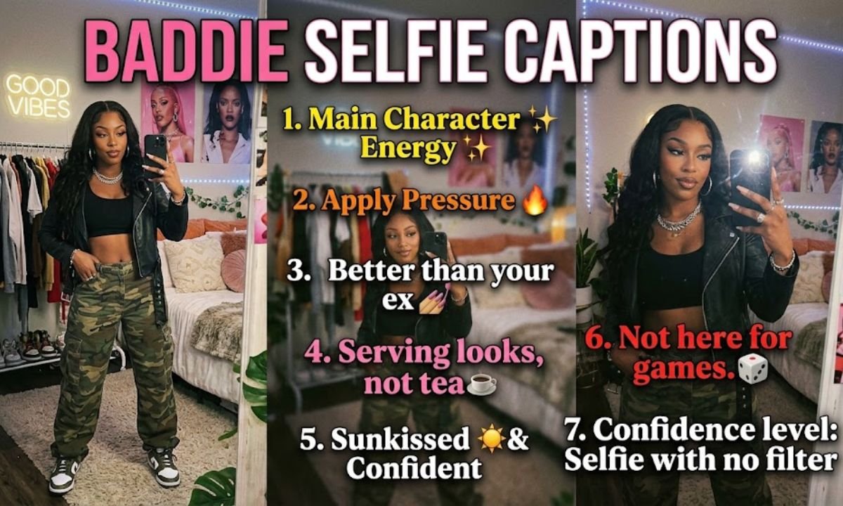 Baddie Selfie Captions