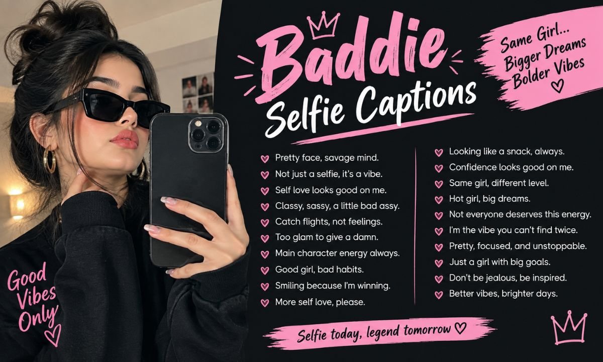 Baddie Selfie Captions