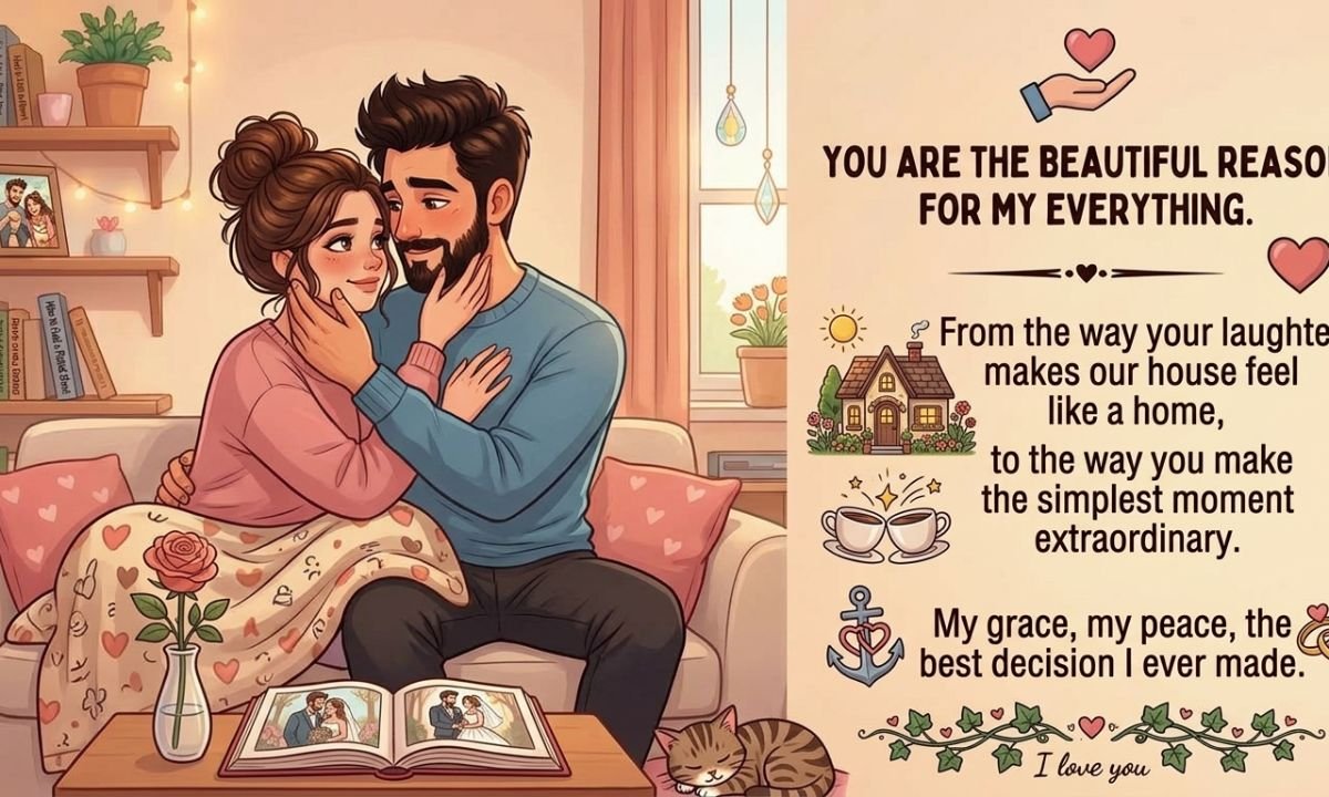 Beautiful line for wife