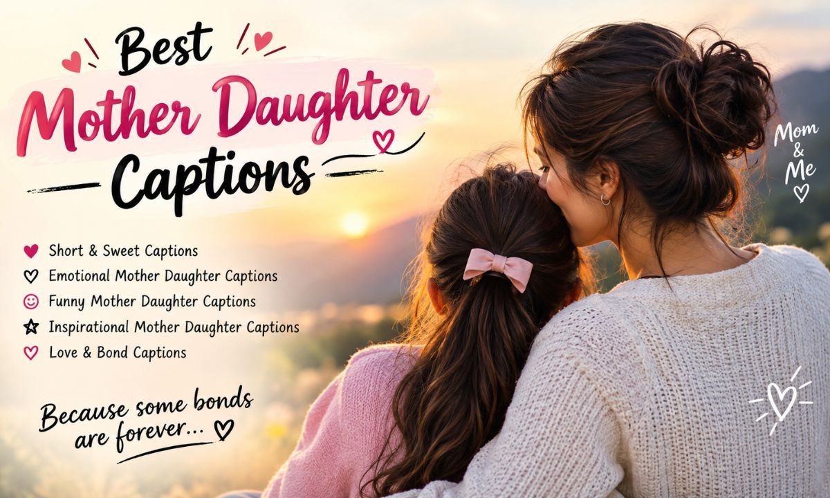 Best Mother Daughter Captions