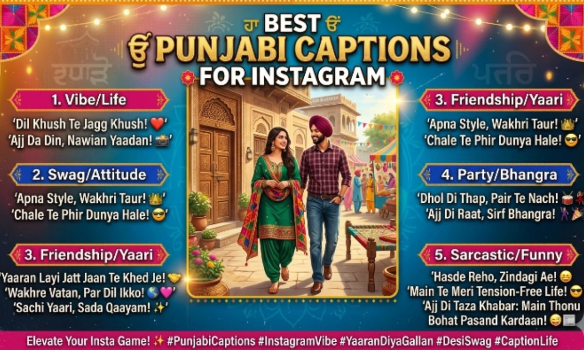 Best Punjabi Captions for Instagram
