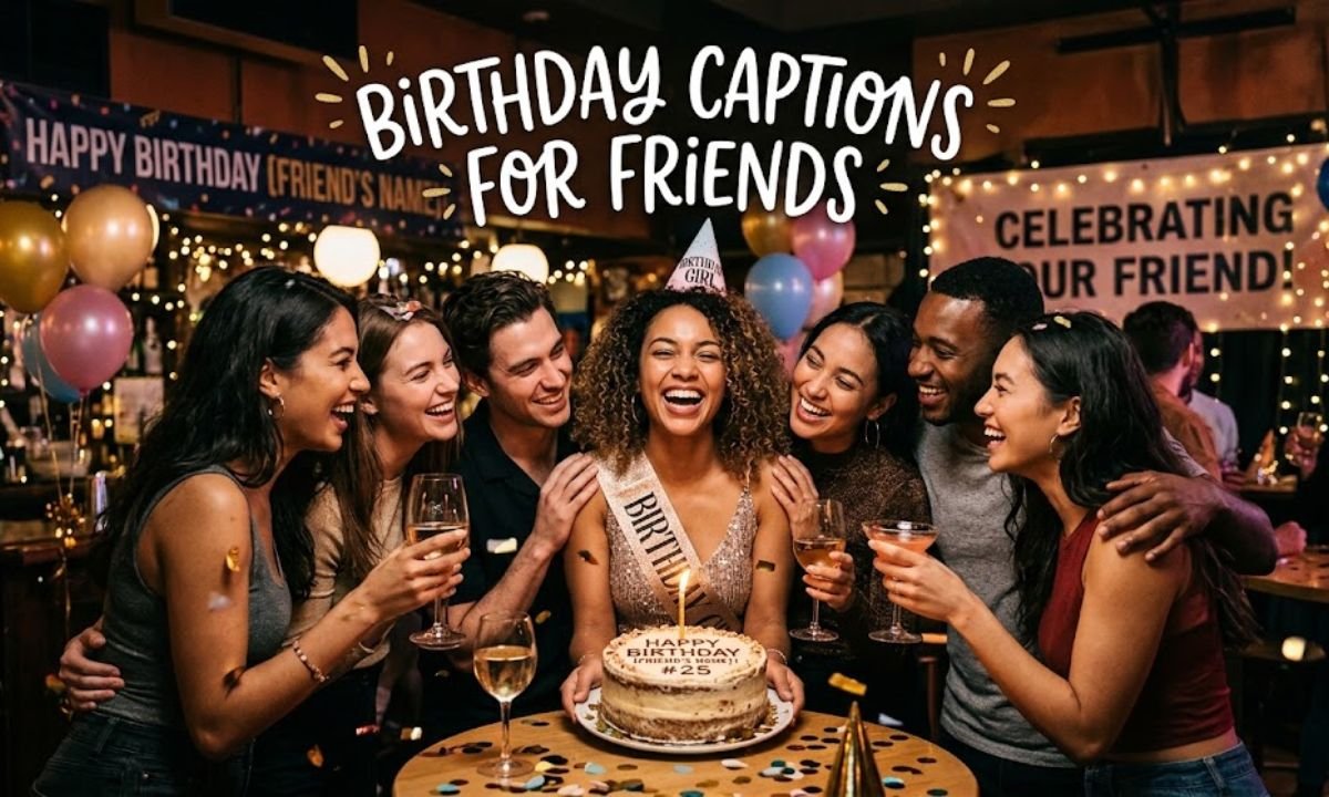 Birthday Captions friends