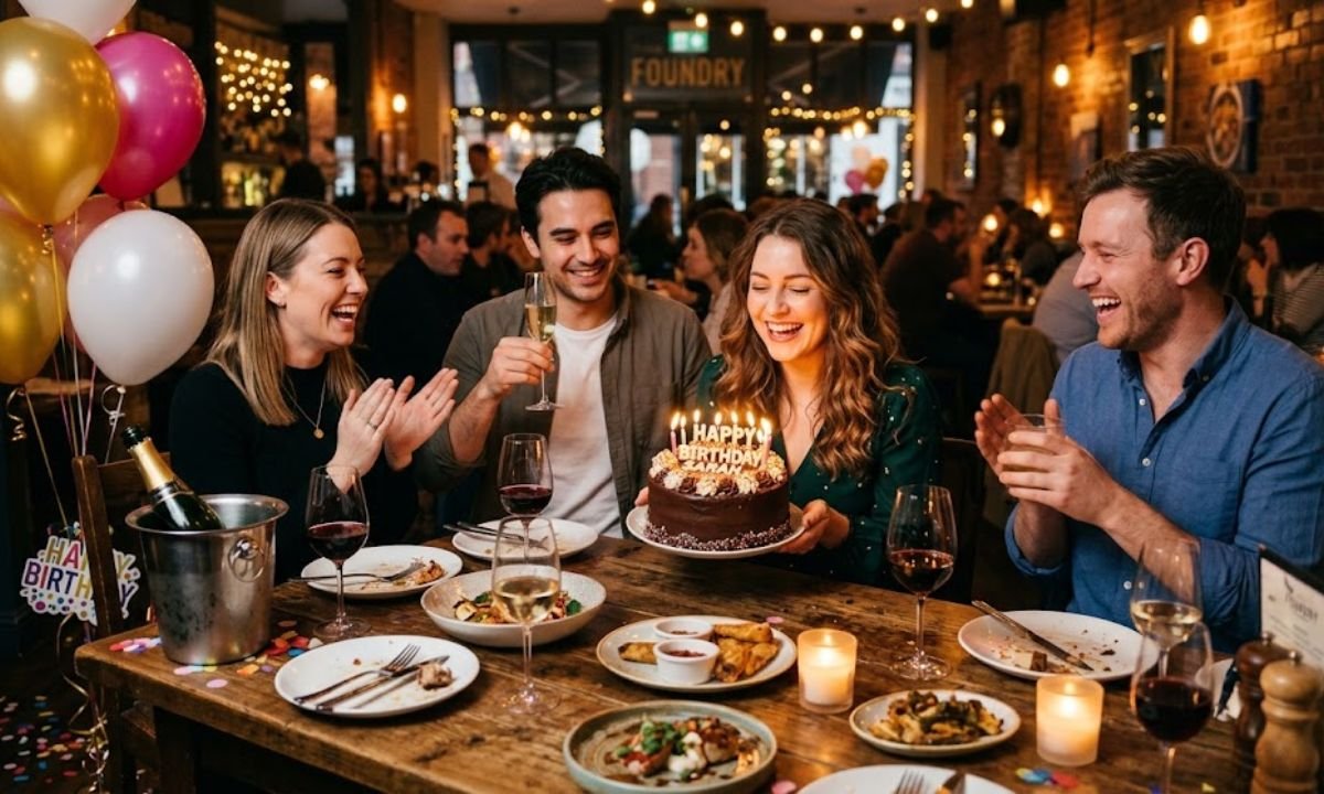 Birthday Dinner Captions