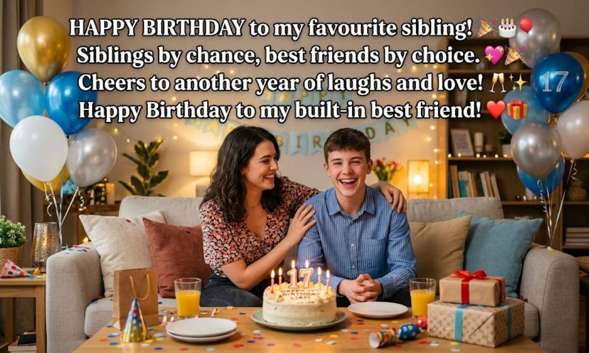 Birthday Sibling Captions