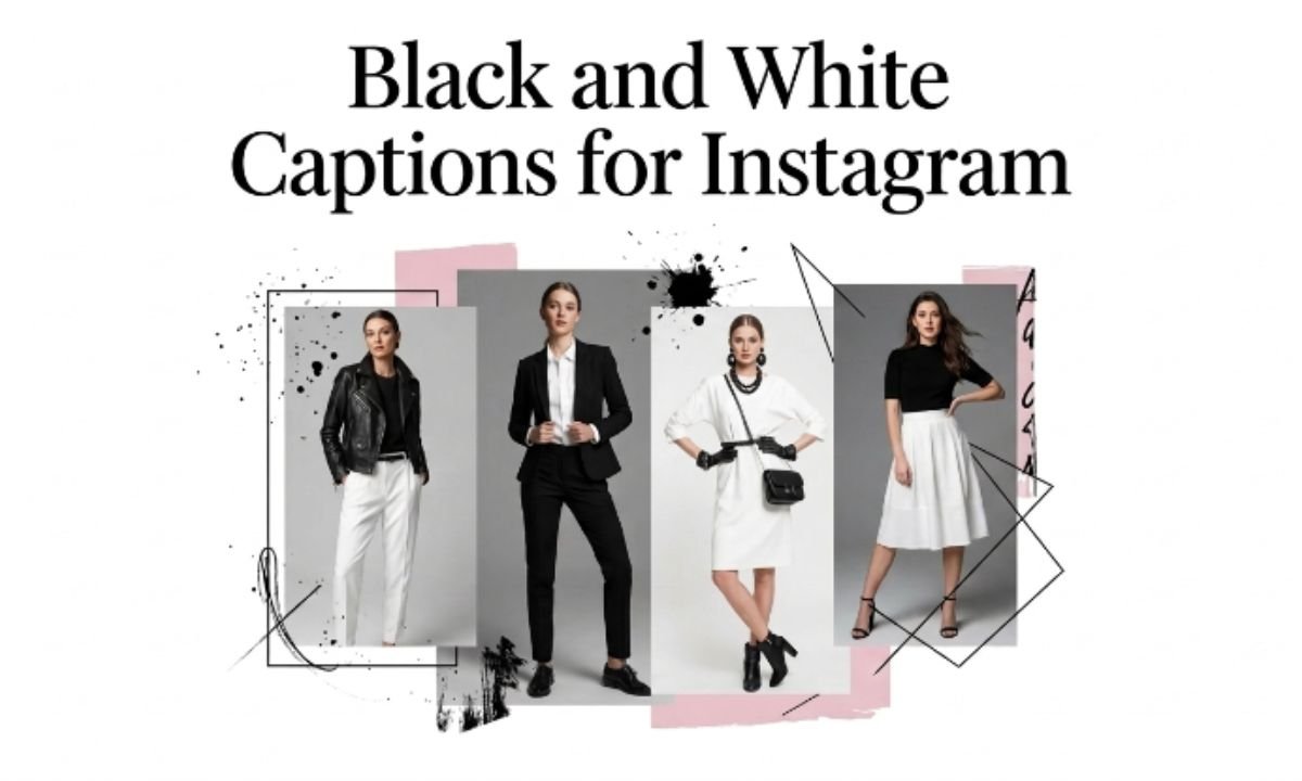 Black and White Captions for Instagram