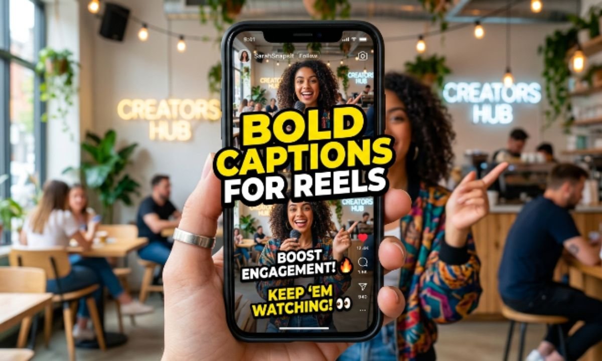 Bold Captions For Reels