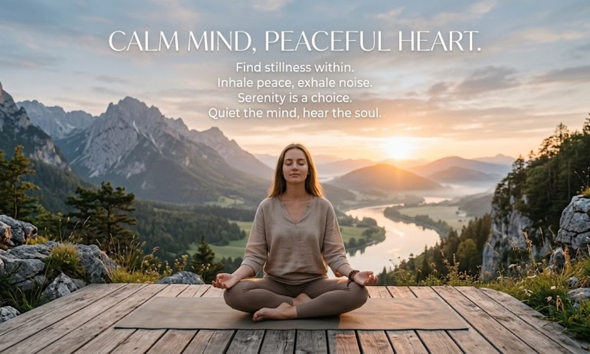 Calm Mind Captions Ideas 🧠