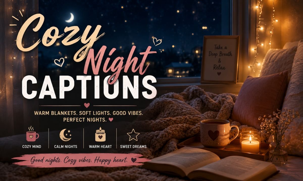 Cozy Night Captions