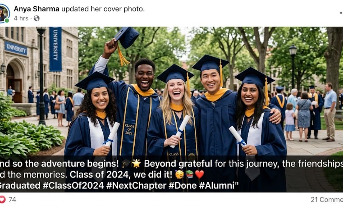 Facebook Graduation Captions