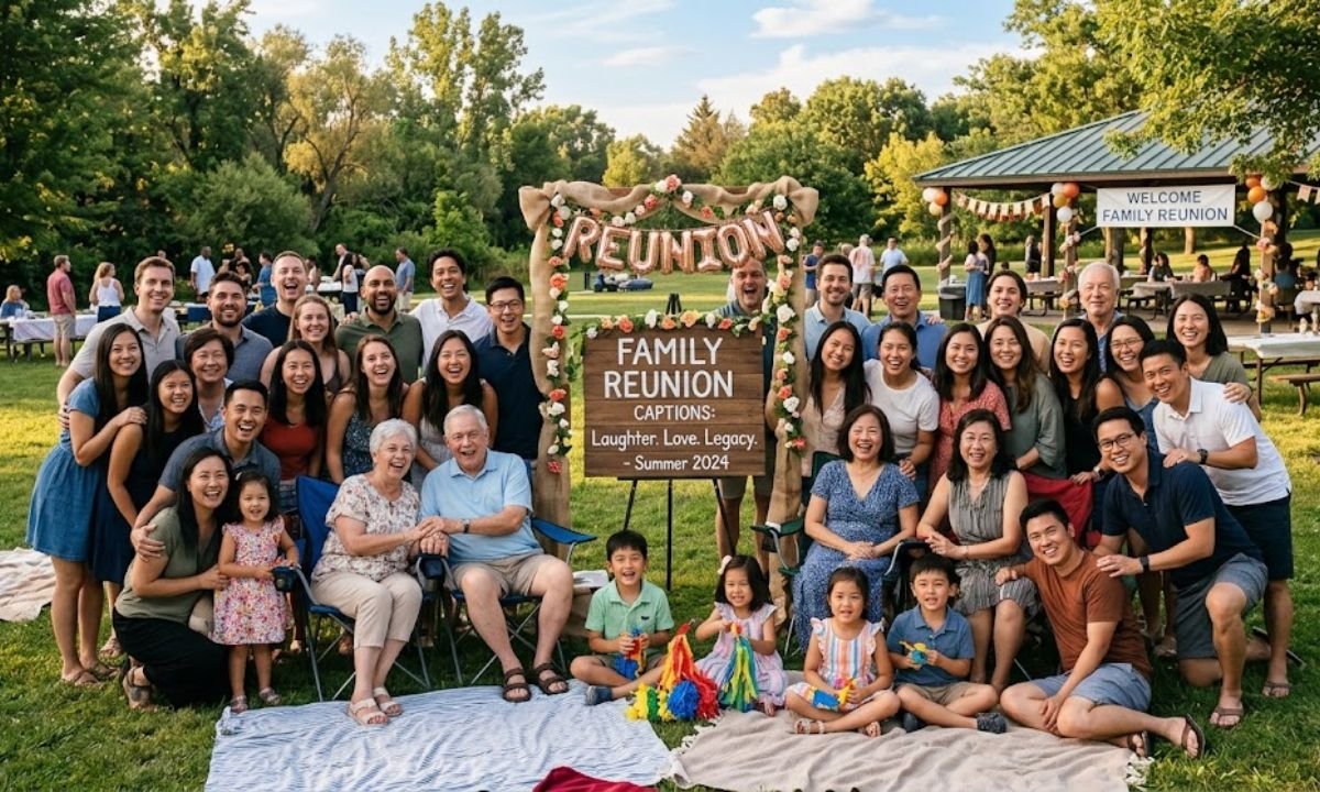 Family Reunion Captions
