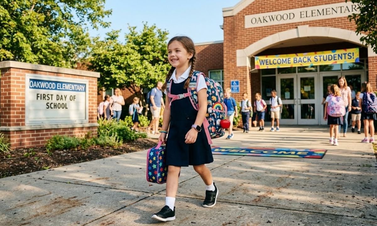 First Day School Captions 🎒