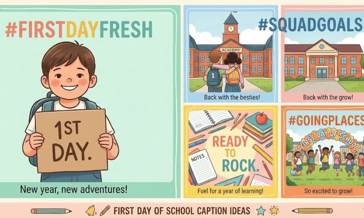 First Day of School Captions for Instagram