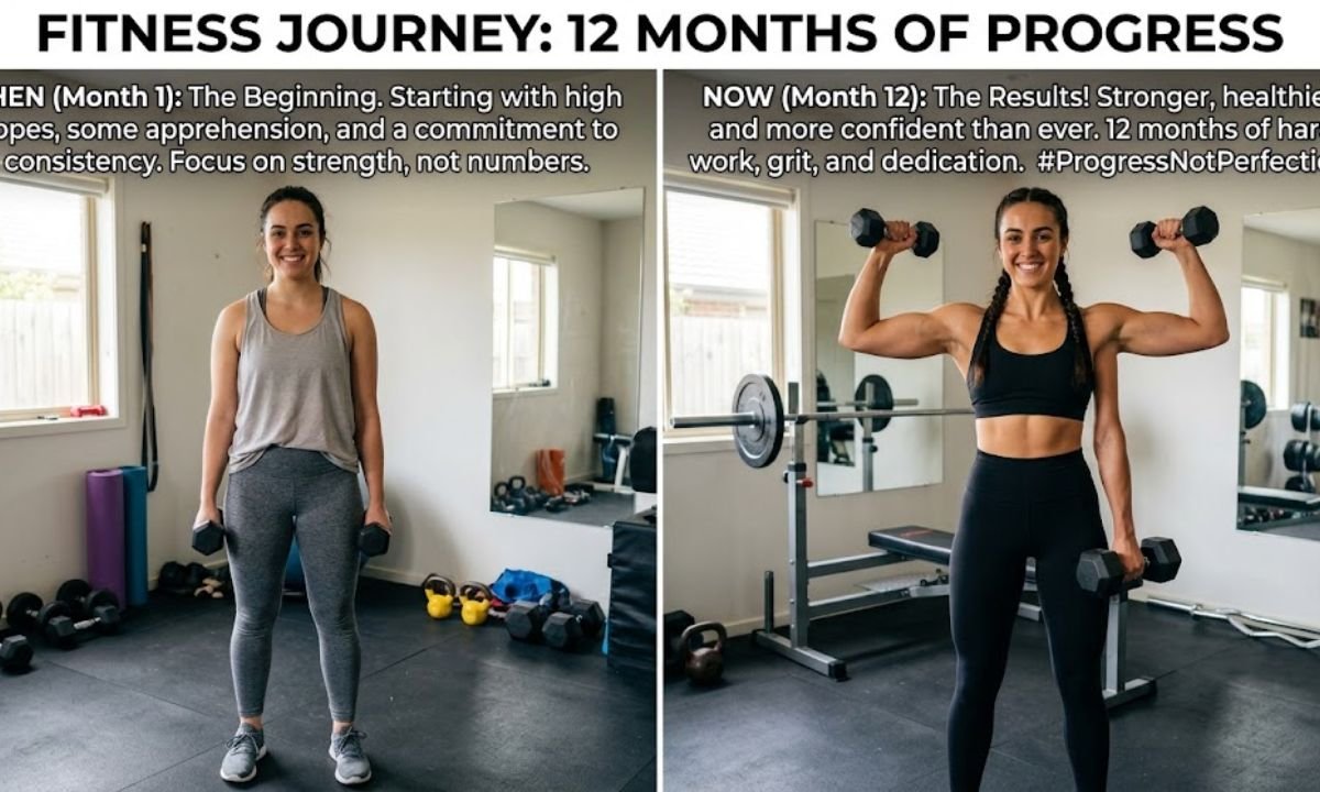 Fitness Progress Captions