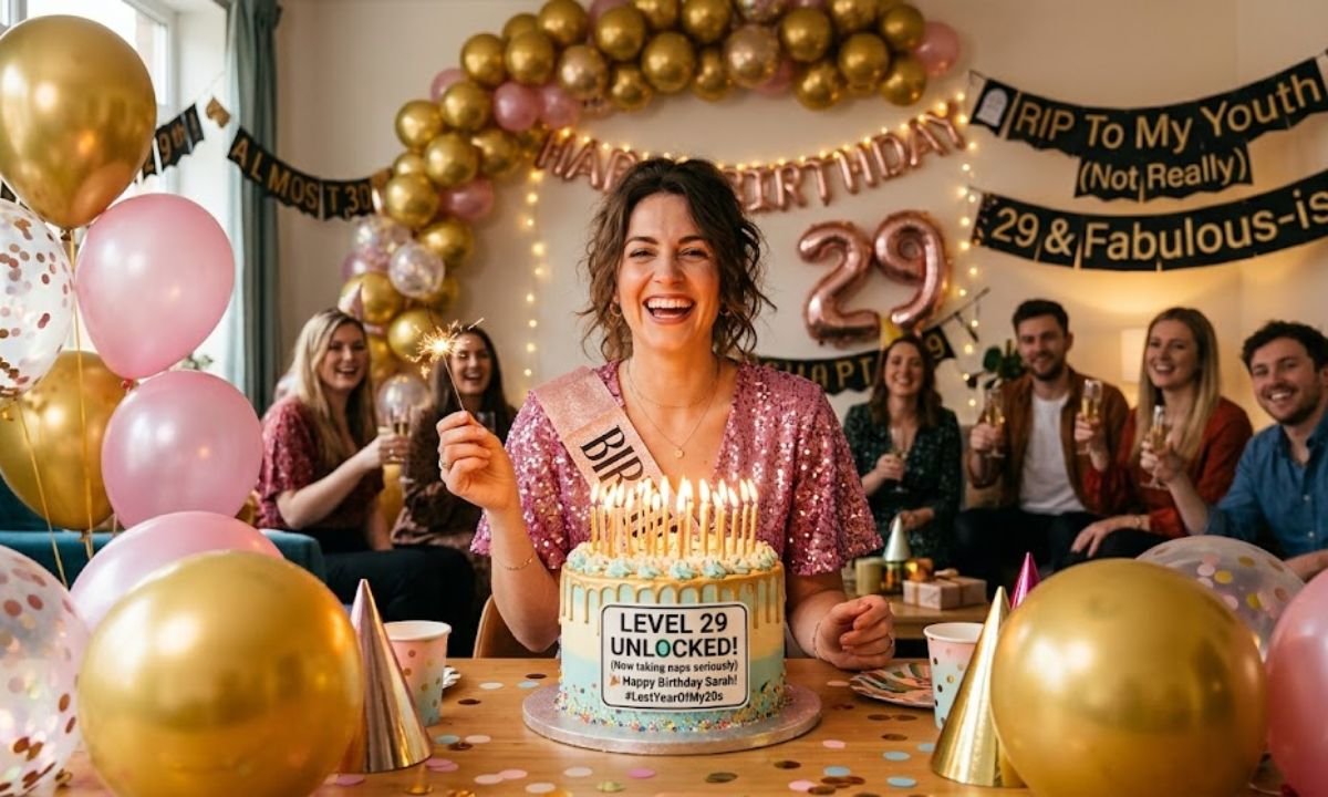 Funny 29th Birthday Captions