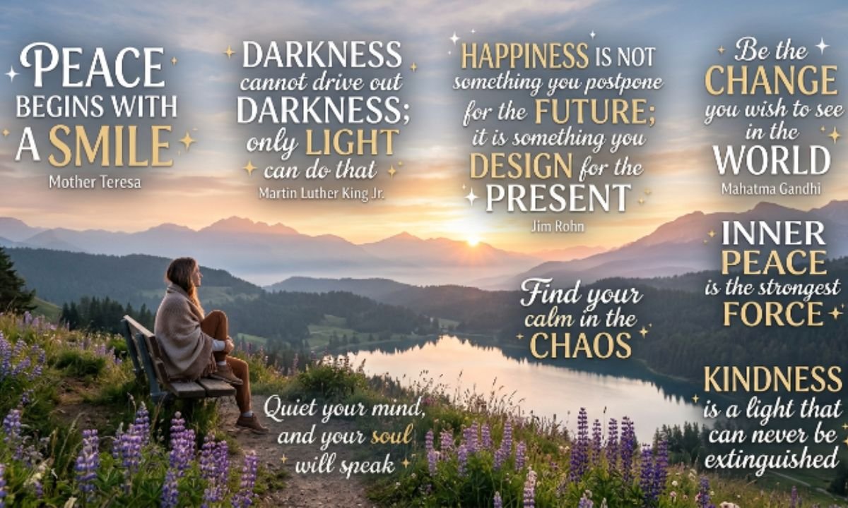 Inspirational Peace Quotes ✨