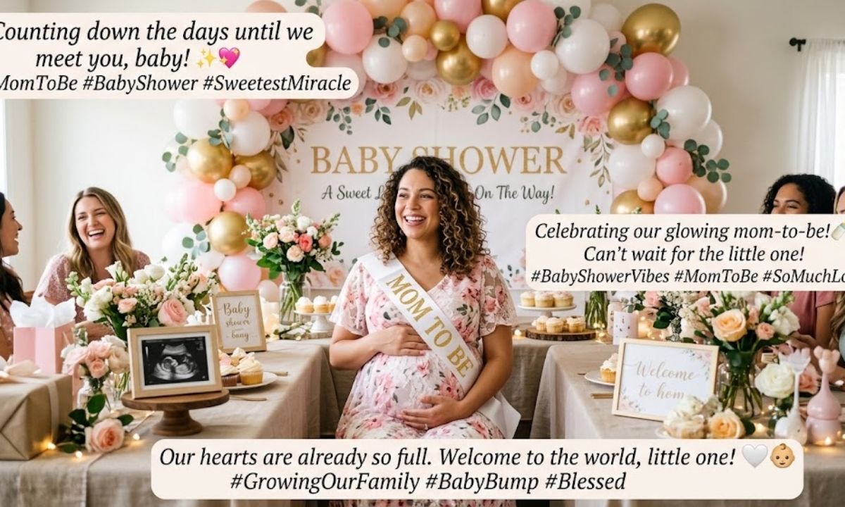 Mom To Be Baby Shower Captionsm