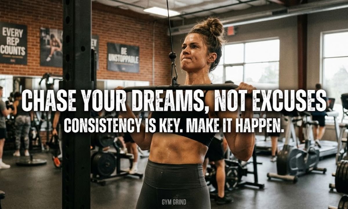 Motivational Gym Captions